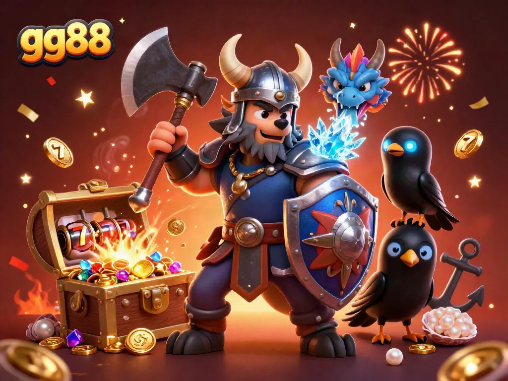 Engage in thrilling gameplay at GG88 with action-packed online elements like slot machines and vivid characters.