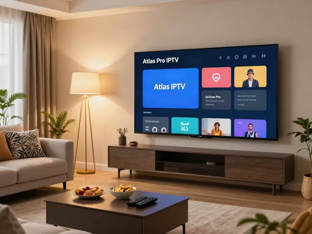 Découvrez le confort d'Atlas Pro IPTV dans votre salon moderne.